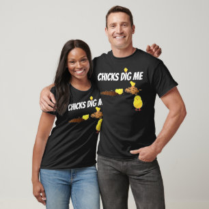 T-SHIRT LES POULES M'AIMENT