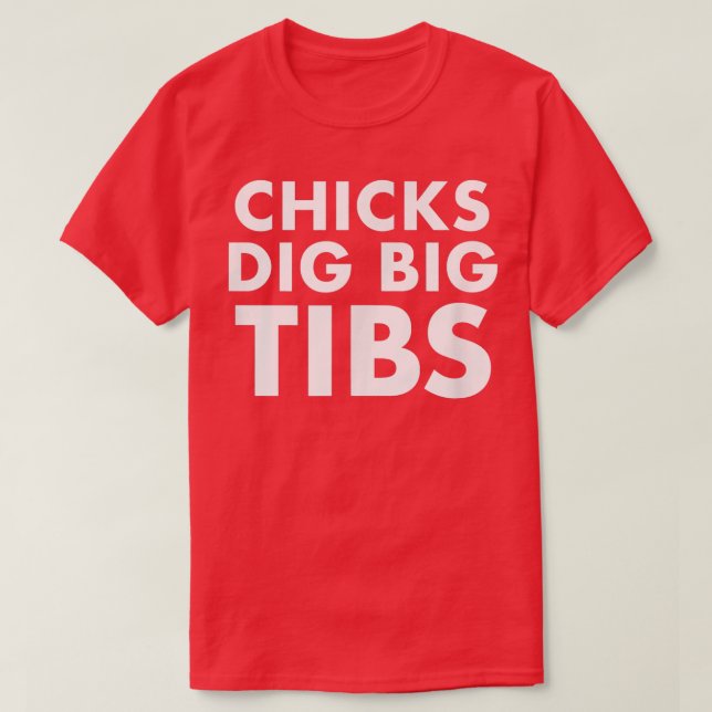 T-shirt Les pousses creuser les gros seins amusant entraîn (Design devant)