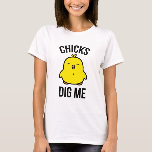 T-shirt Les pousses me creusent (Devant)