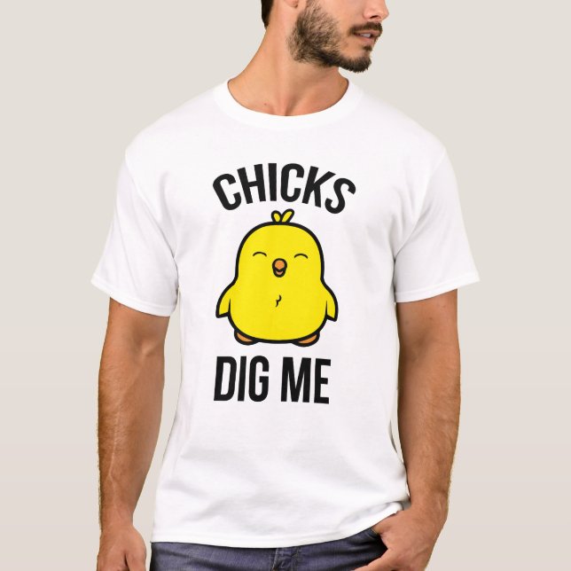 T-shirt Les pousses me creusent (Devant)