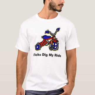 T-shirt Les poussins creusent mon tour