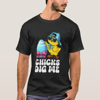 T-shirt Les poussins m'aiment le jour de Pâques, Poussin d