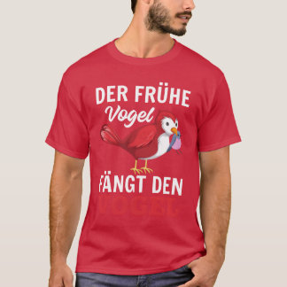 T-shirt Les premières écueils d'oiseaux Oiseau drôle Amour