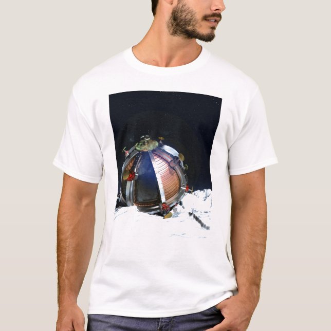 T-shirt Les premiers hommes dans la lune (Devant)