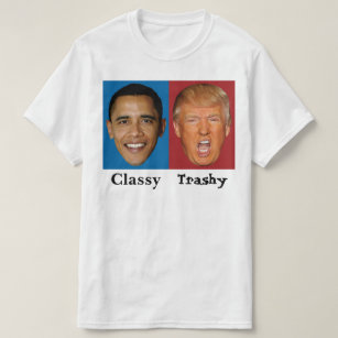 T-shirt Les présidents Obama classent Trump Covfefe - Anti