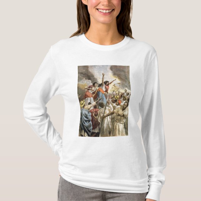 T-shirt Les princesses royales Preaching la Guerre Sainte (Devant)