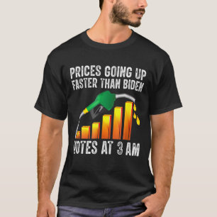 T-shirt Les Prix Du Gaz Augmentent Plus Rapidement Que Les