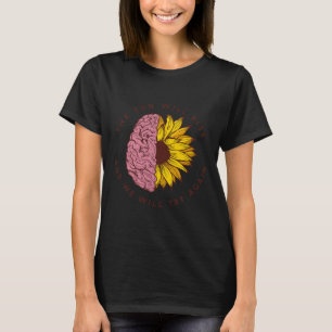 T-shirt Les problèmes de sensibilisation à la santé mental