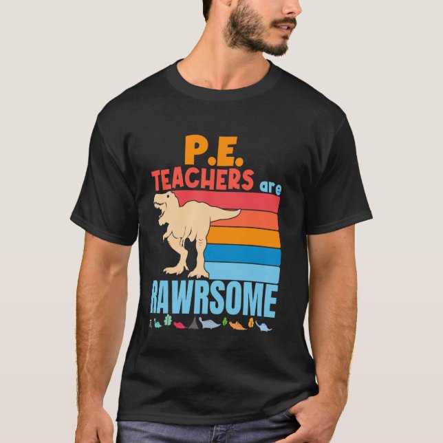 T-shirt Les professeurs d'E.P. sont géniaux Professeur d'E (Devant)