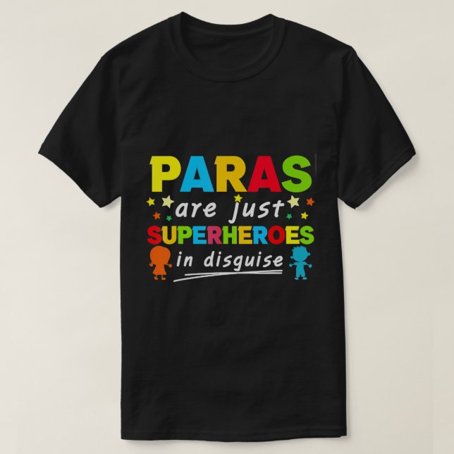 T-shirt Les Professeurs Paraprofessionnels Ne Sont Que Des (Design devant)