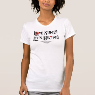 T-shirt Les puanteurs d'amour laisse la boisson