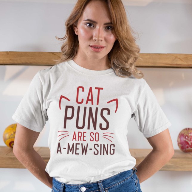 T-shirt Les Puns De Chat Sont Si Étonnants (Créateur téléchargé)