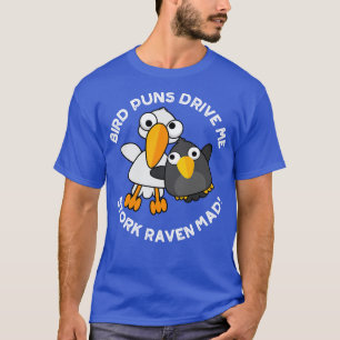 T-shirt Les Puns D'Oiseaux Nous Conduisent À La cigogne Co