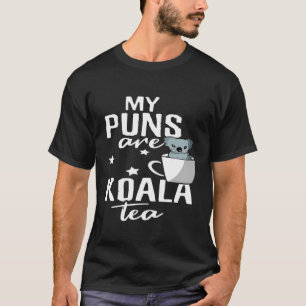 T-shirt Les Puns Sont Du Thé De Koala