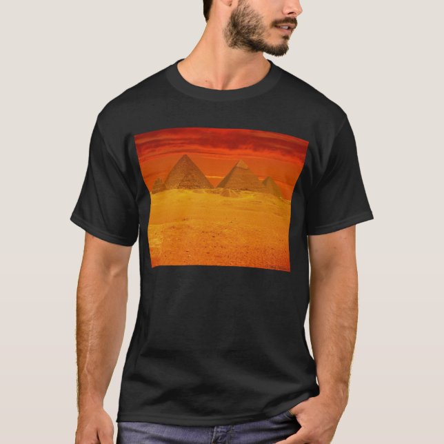 T-shirt Les pyramides (Devant)