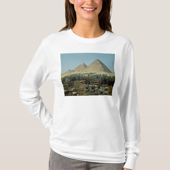 T-shirt Les pyramides de Gizeh, c.2589-30 AVANT JÉSUS (Devant)