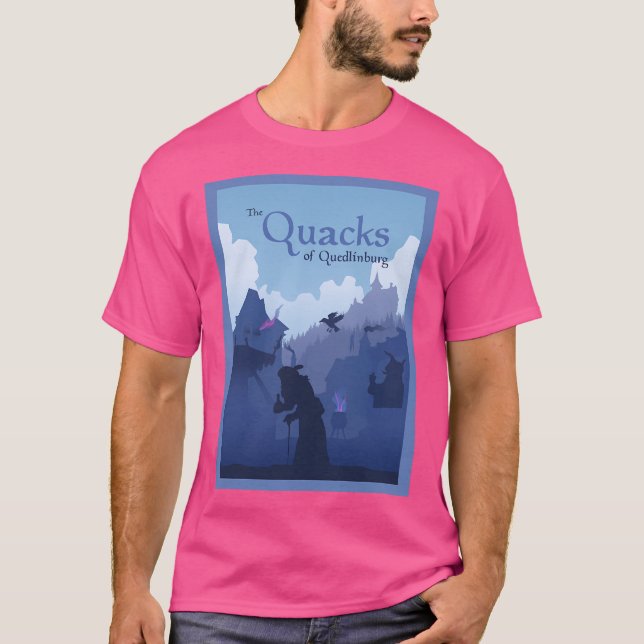T-shirt Les Quacks De Quedlinburg - Jeux De Conseil - Mini (Devant)