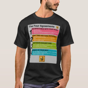 T-shirt Les quatre accords