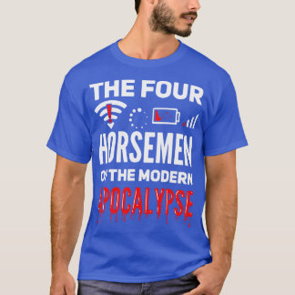 T-shirt Les Quatre Chevaliers De L'Apocalypse Moderne