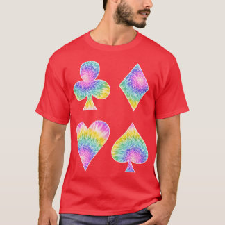 T-shirt Les quatre costumes français Tie Dye