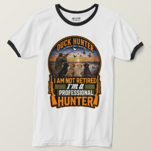 T-shirt Les Quatre Retrievers – Chasse au Canard