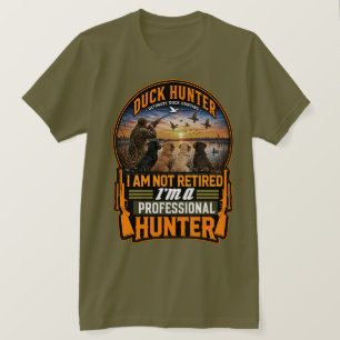 T-shirt Les Quatre Retrievers – Chasse au Canard
