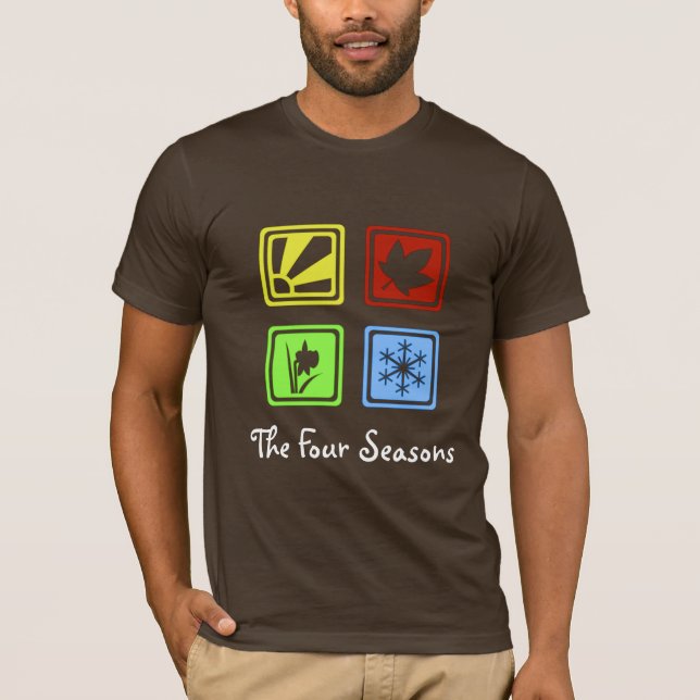 T-shirt Les quatre saisons (Devant)