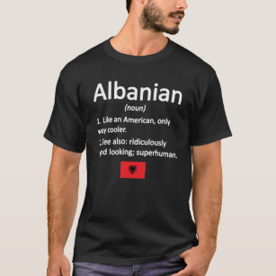 T-shirt Les racines albanaises L'Albanie Drapeau Patrimoin