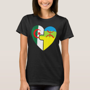 T-shirt Les Racines Amazigh Algériennes Correspondent À Mo