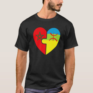 T-shirt Les Racines Amazigh Marocaines Qui Correspondent A
