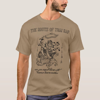 T-shirt Les racines de la fille de rap hai