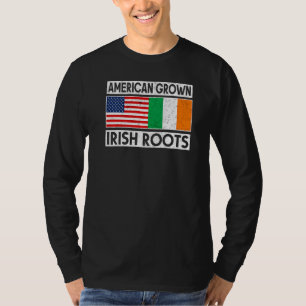 T-shirt Les racines irlandaises de l'Amérique Jour de la S