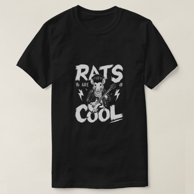 T-shirt Les rats sont cool (Design devant)