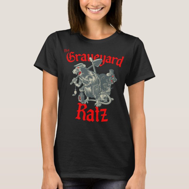 T-shirt Les Ratz du cimetière  (Devant)