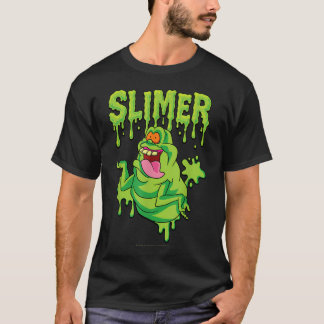 T-shirt Les Real Ghostbusters Ecto Green Slimer Rétro