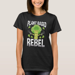 T-shirt Les rebelles plante véganistes