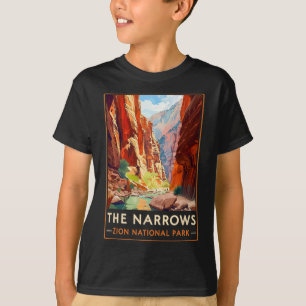 T-shirt Les Réductions Parc national de Zion Randonnée Nat