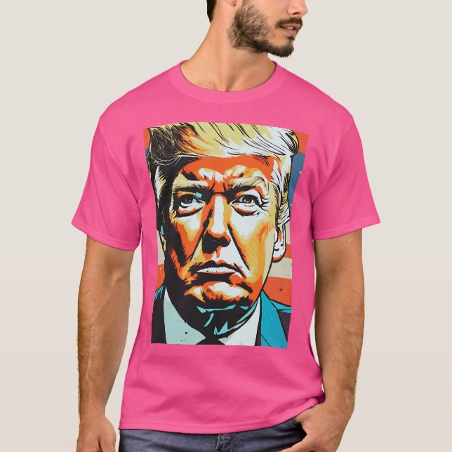 T-shirt Les Réflexions De Donald Trump Sur L'Amérique (Devant)