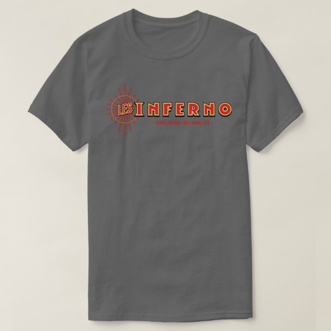 T-shirt Les Règles de la Maison Les Inferno (Design devant)
