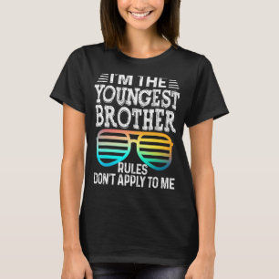 T-shirt Les règles du plus jeune frère ne s'appliquent pas