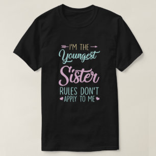 T-shirt Les Règles Ne S'Appliquent Pas À Moi Plus Jeune
