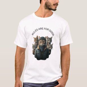 T-shirt Les règles sont pour les chiens