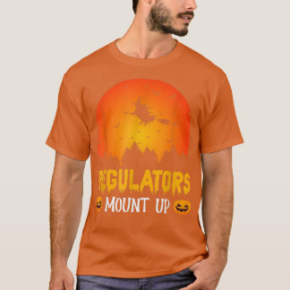 T-shirt Les régulateurs montent Funny Halloween sorcière d