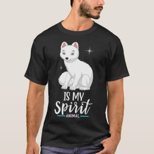 T-shirt Les Renards De L'Arctique Est Mon Esprit Animal I