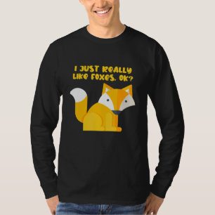 T-shirt Les Renards Et Les Renards De La Hound Et Le Trace