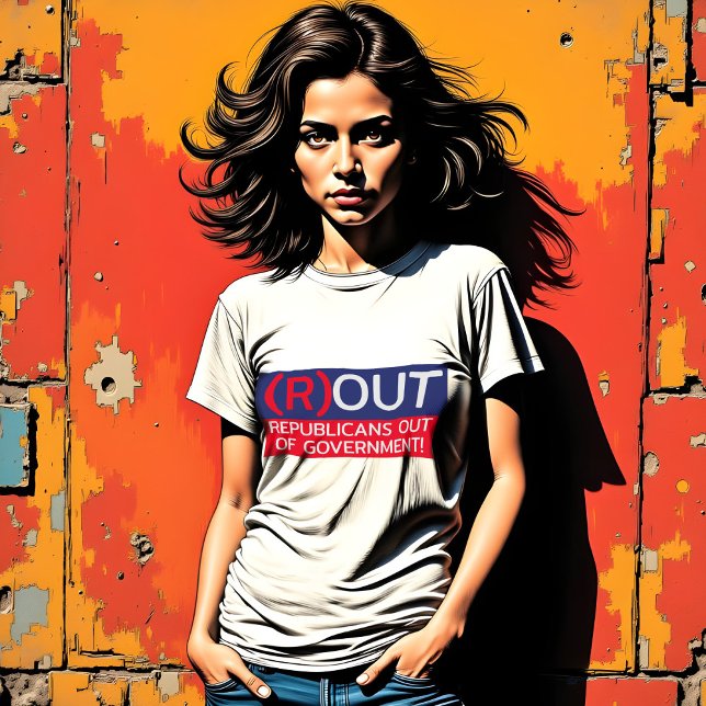 T-shirt Les Républicains dehors (Créateur téléchargé)