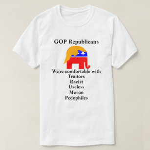T-shirt Les républicains du parti républicain avec qui nou