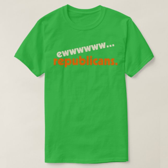 T-shirt Les Républicains Fier De La Conception Du Parti Dé (Design devant)
