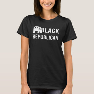 T-shirt Les Républicains noirs font de l'Amérique une gran