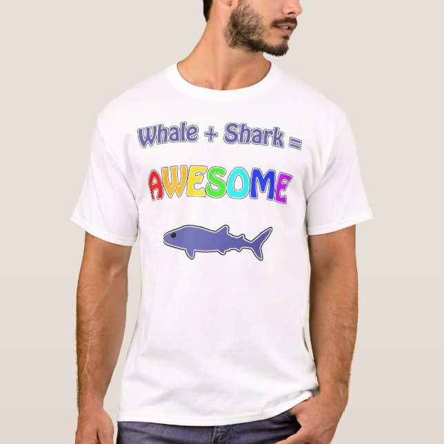 T-shirt Les requins baleines sont géniaux (Devant)